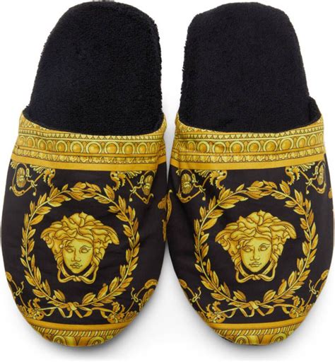 versace collection lace ups|versace men's slippers.